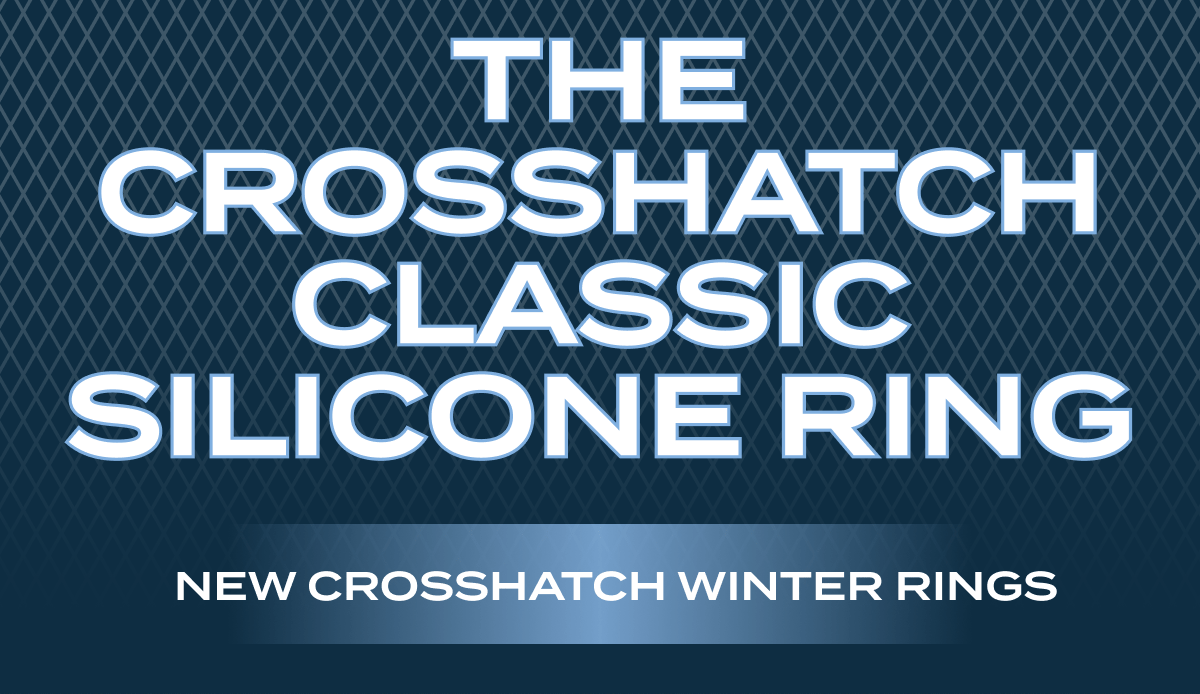 The Crosshatch Classic Silicone Ring | New crosshatch winter rings