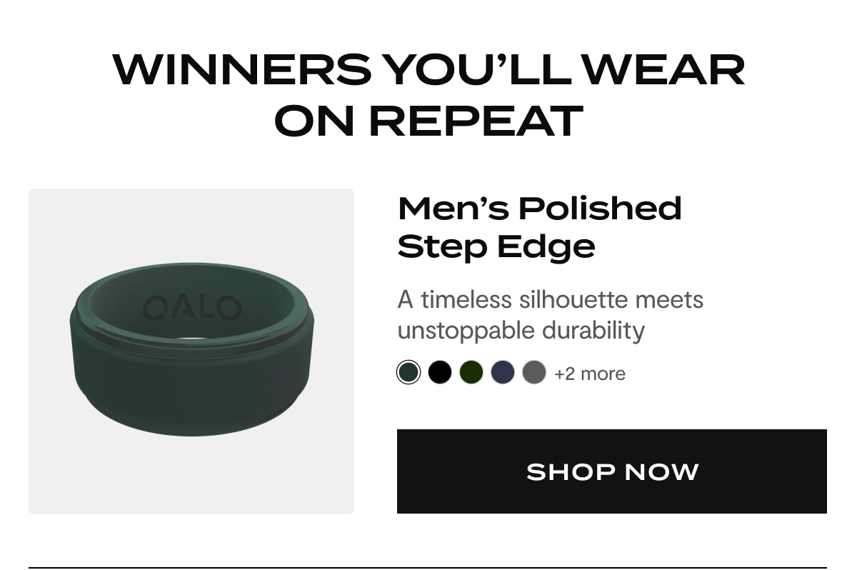 Men's Polished Step Edge