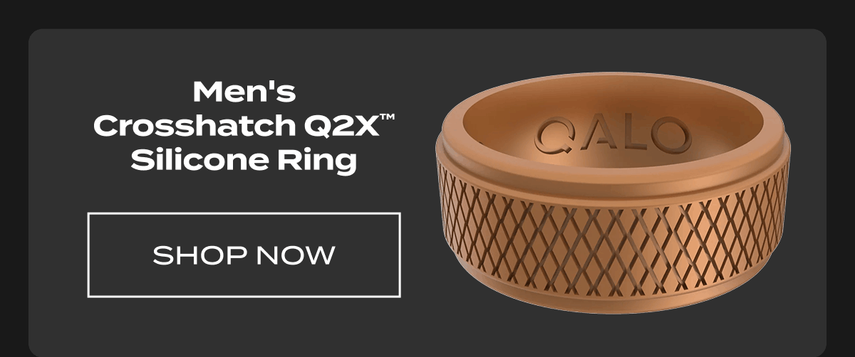 Men's Crosshatch Q2X™ Silicone Ring | Shop now