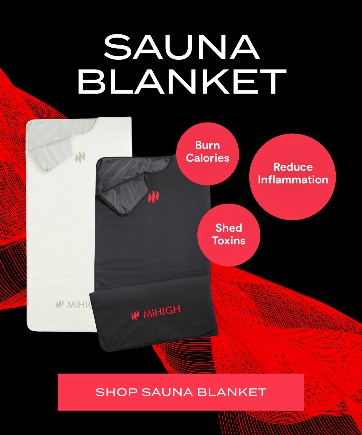 Sauna Blanket | Burn Calories | Reduce Inflammation | Shed Toxins | Shop Sauna Blanket