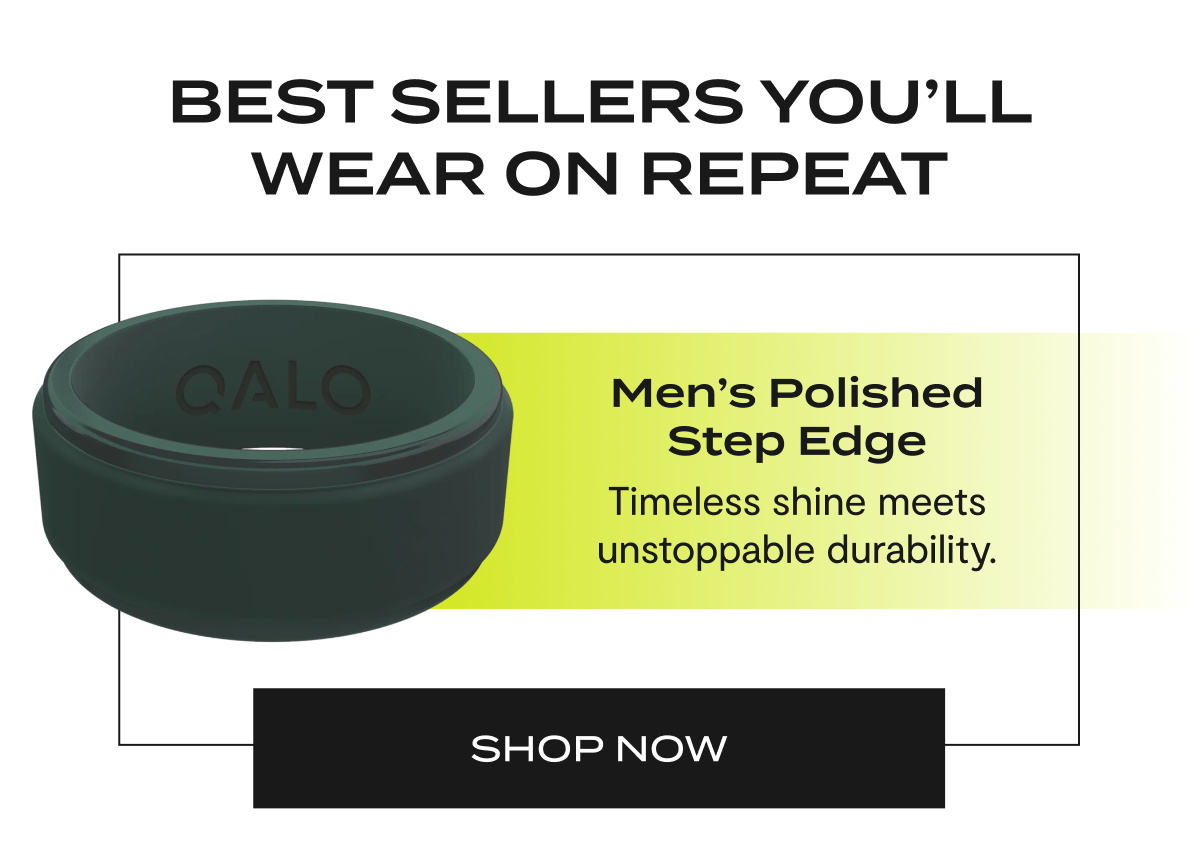 Best sellers you’ll wear on repeat | Men’s Polished Step Edge  | Timeless shine meets unstoppable durability. | Shop now