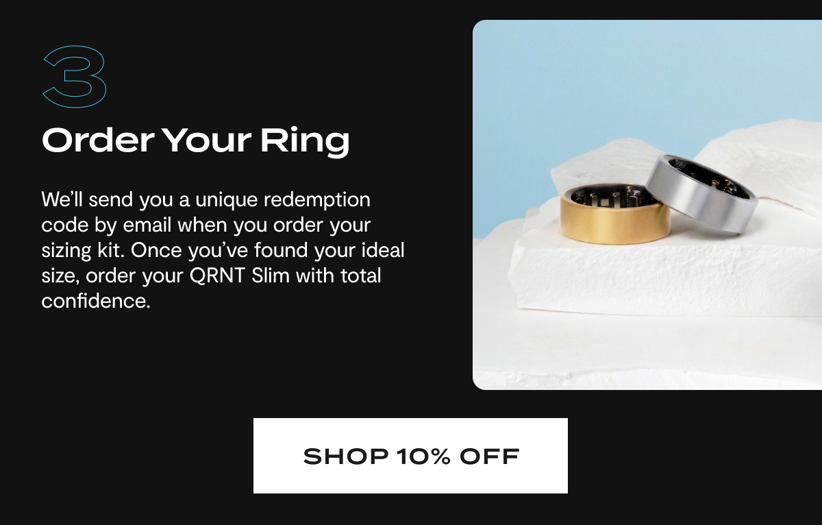 3. Order your ring