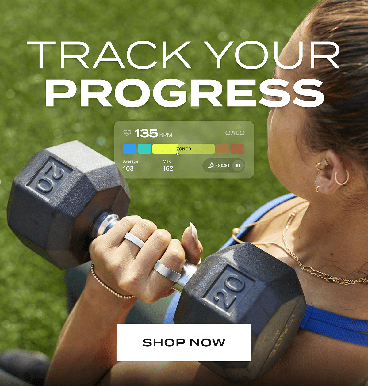 Track your progress | Shop now