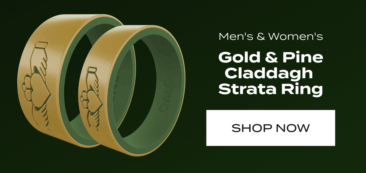 Men's & Women's | Gold & Pine Claddagh Strata Ring | Shop Now