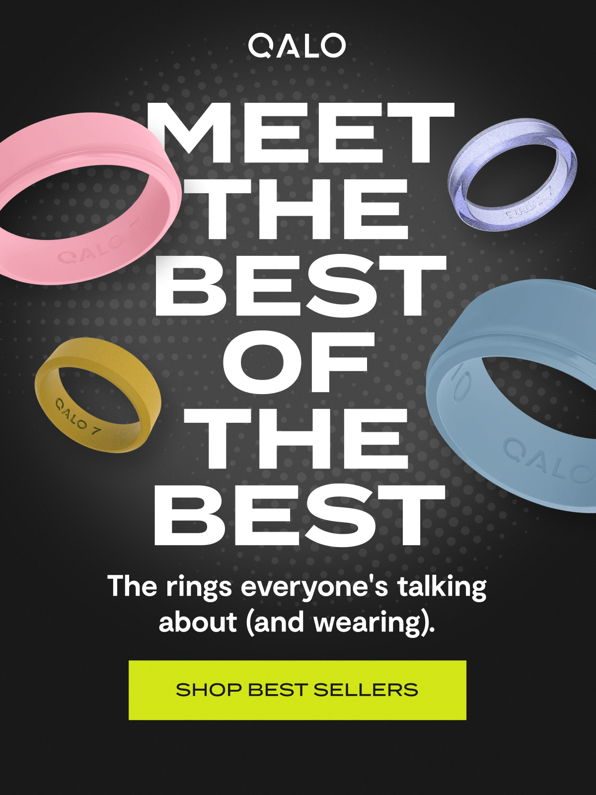 Qalo | Meet the best of the best | The rings everyone's talking about (and wearing). | Shop best sellers