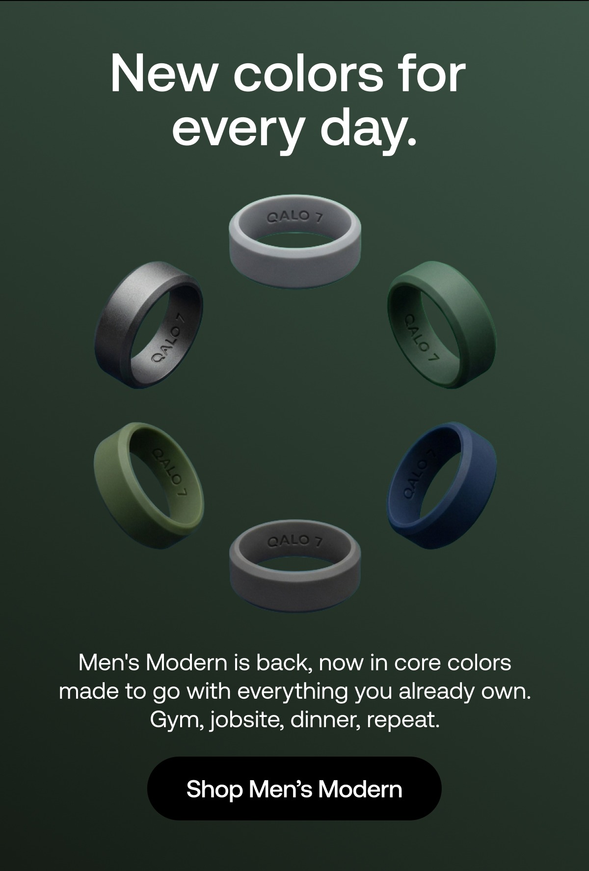New colors for every day.