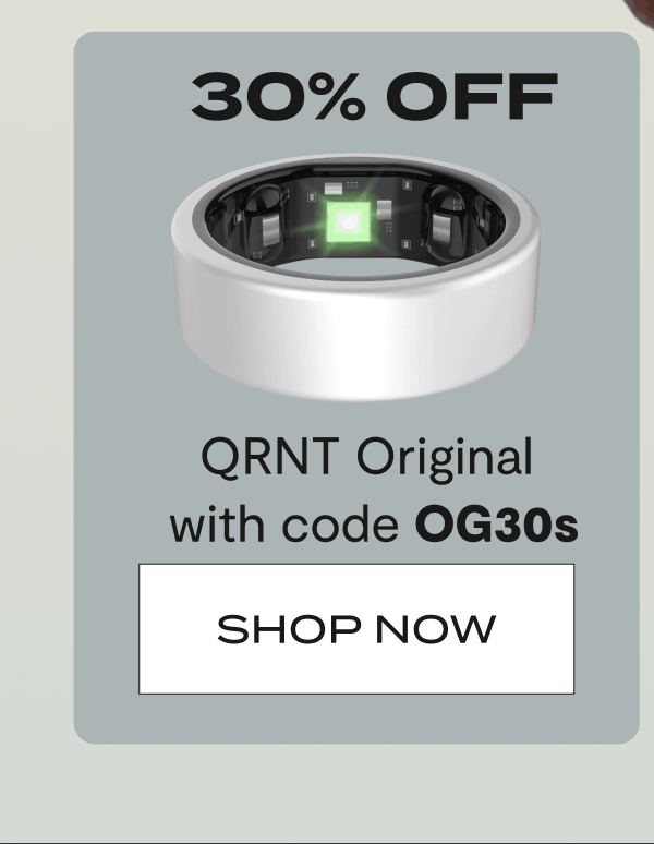 30% OFF | QRNT Original with code OG30s | Shop now