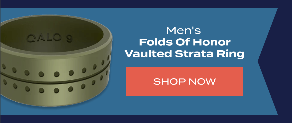 Men's Folds of Honor Vaulted Strata Ring | Shop Now