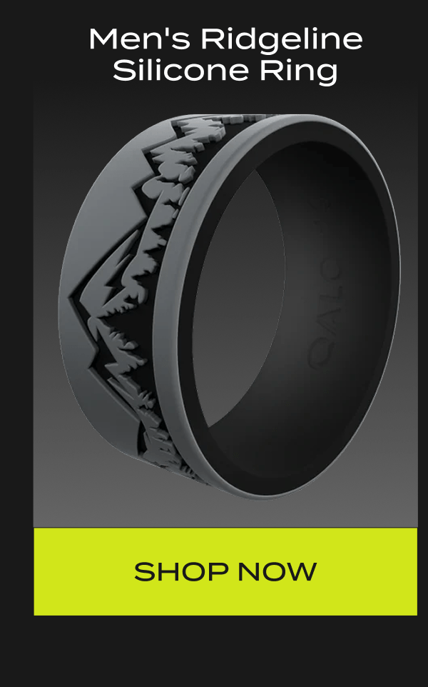 Men's Ridgeline Silicone Ring | Shop now