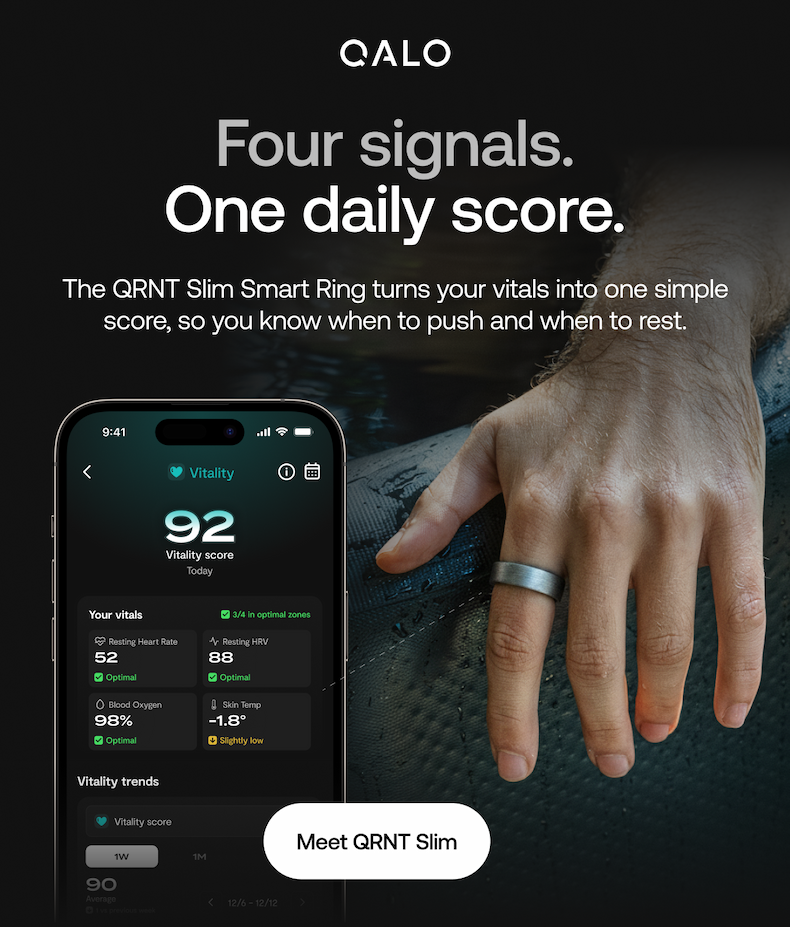 Four signals. One daily score.