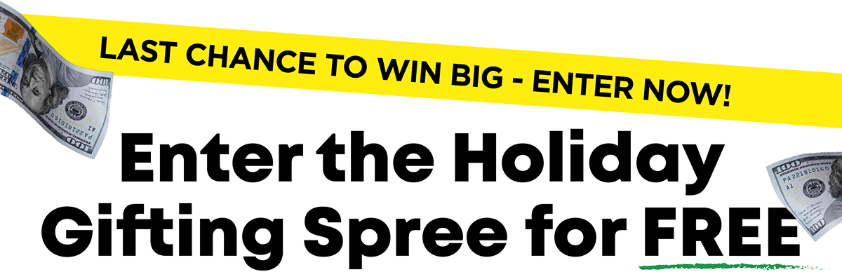 Enter the Holiday Gifting Spree for FREE