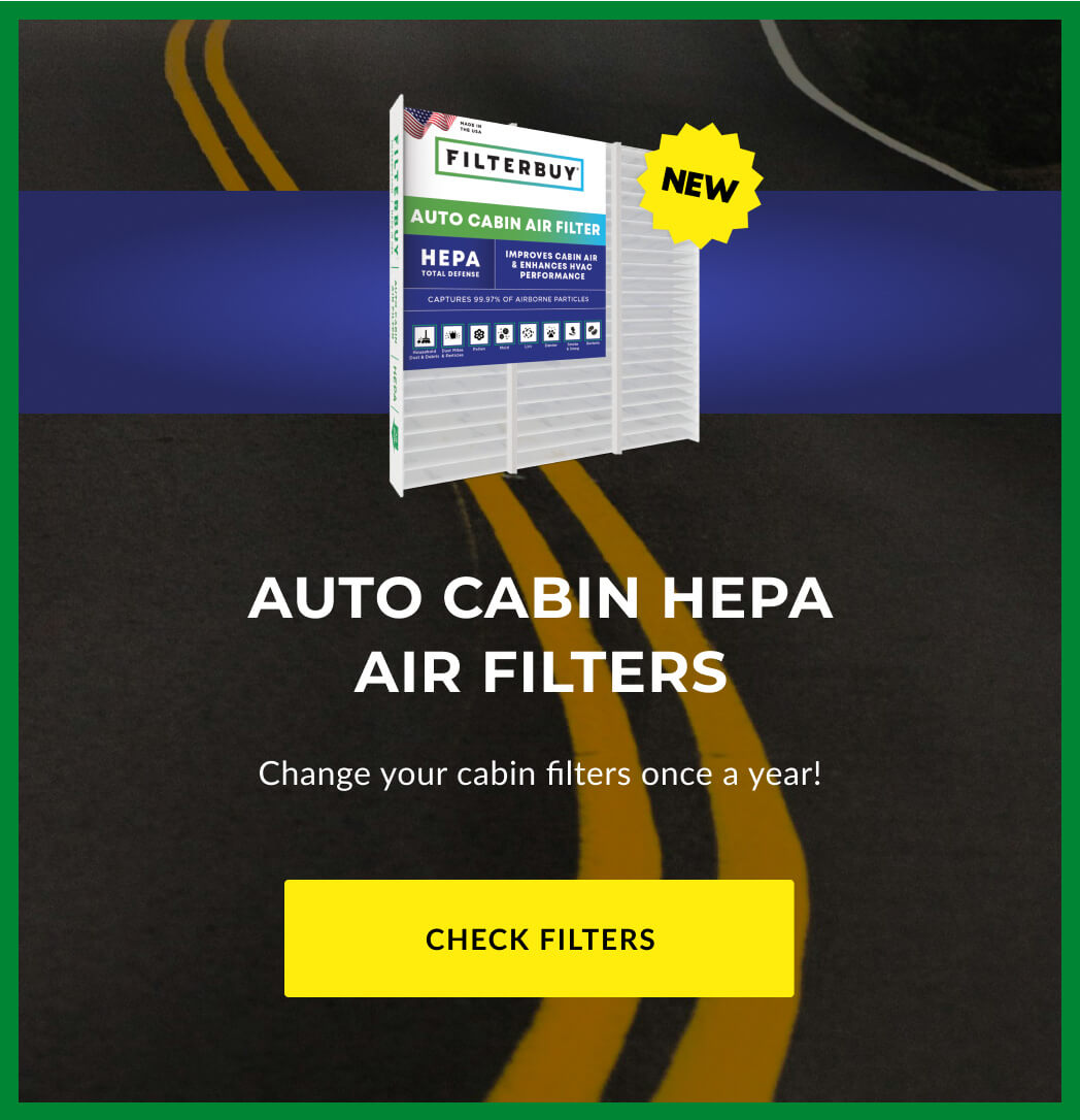 Auto Cabin HEPA Air Filters