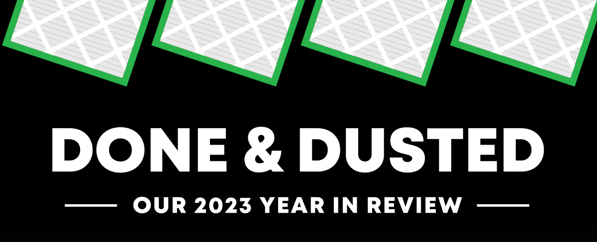 Done and Dusted. Filterbuy's Year in Review