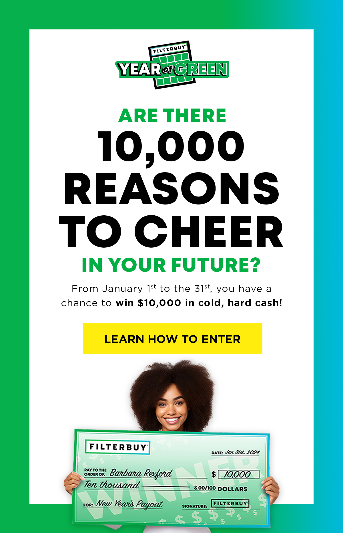 There's 10,000 Reasons to Cheer.