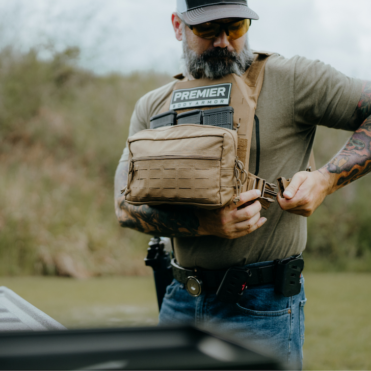 Modular plate carrier and rifle-rated plates