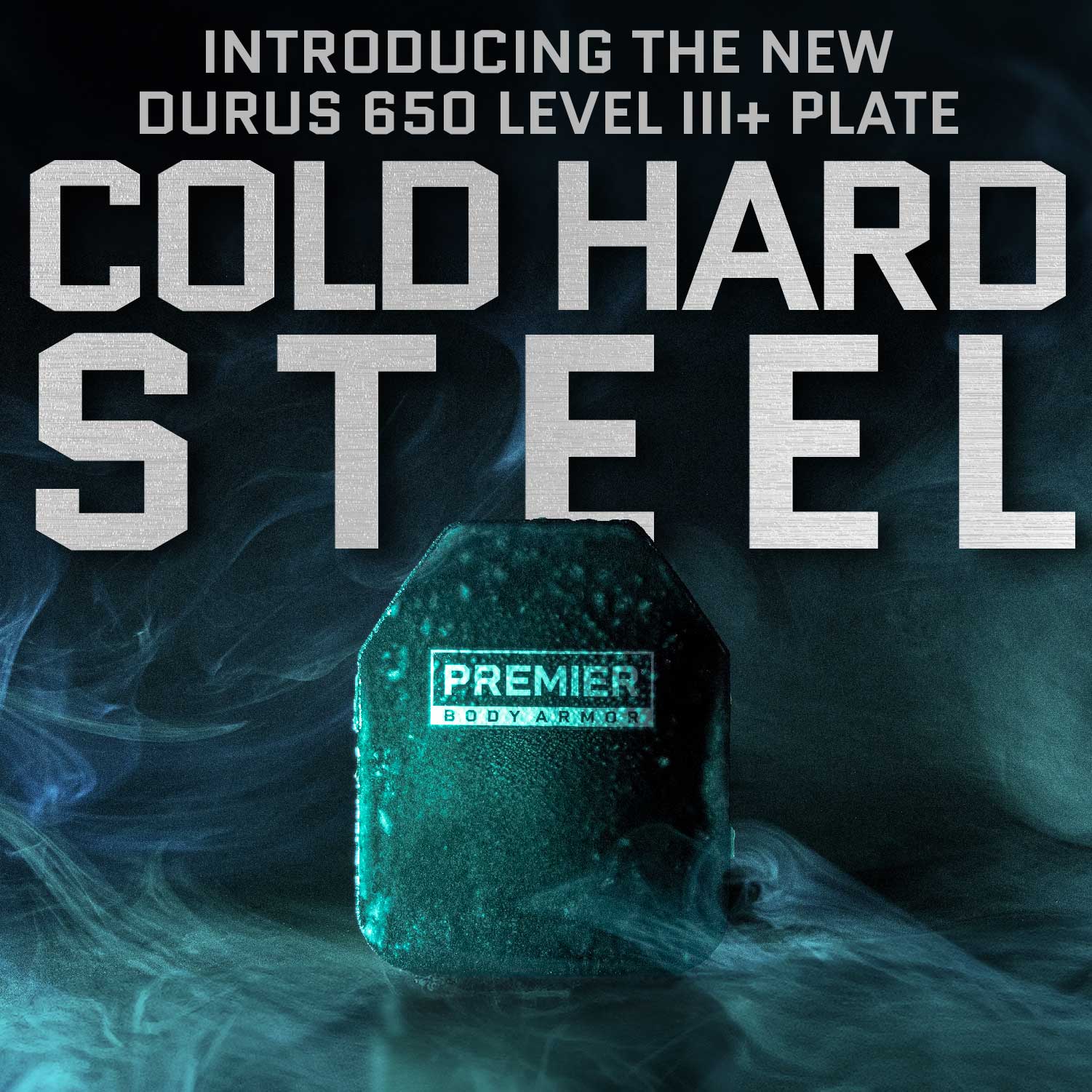 cold hard steel durus 650 level iii+ plate looking frozen