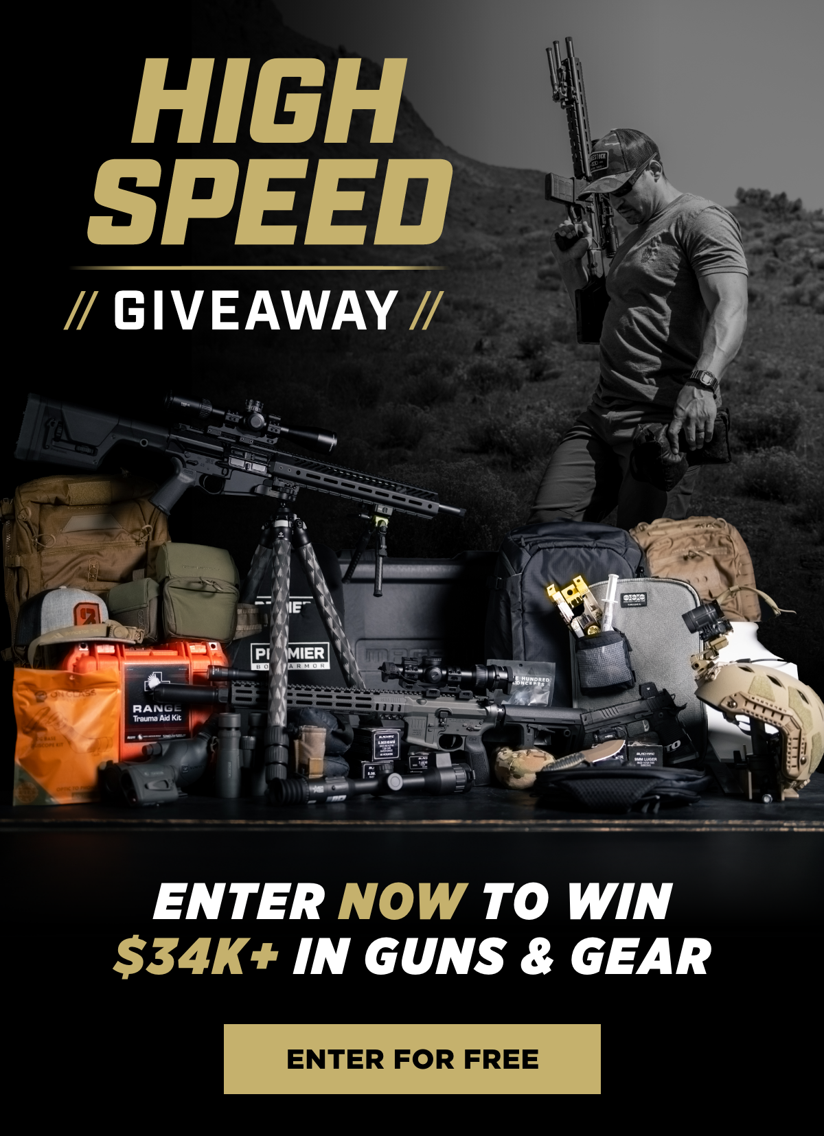 image of giveaway prizes and logos of sponsors image of giveaway prizes and logos of sponsors