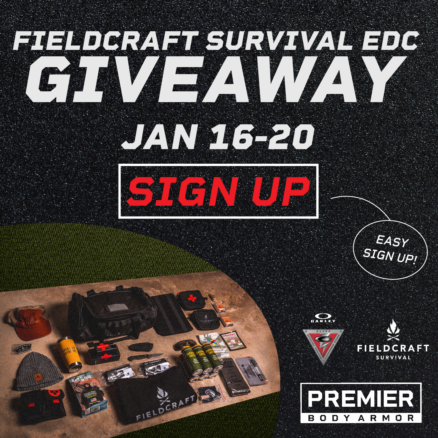 Ultimate EDC Giveaway Premier Body Armor