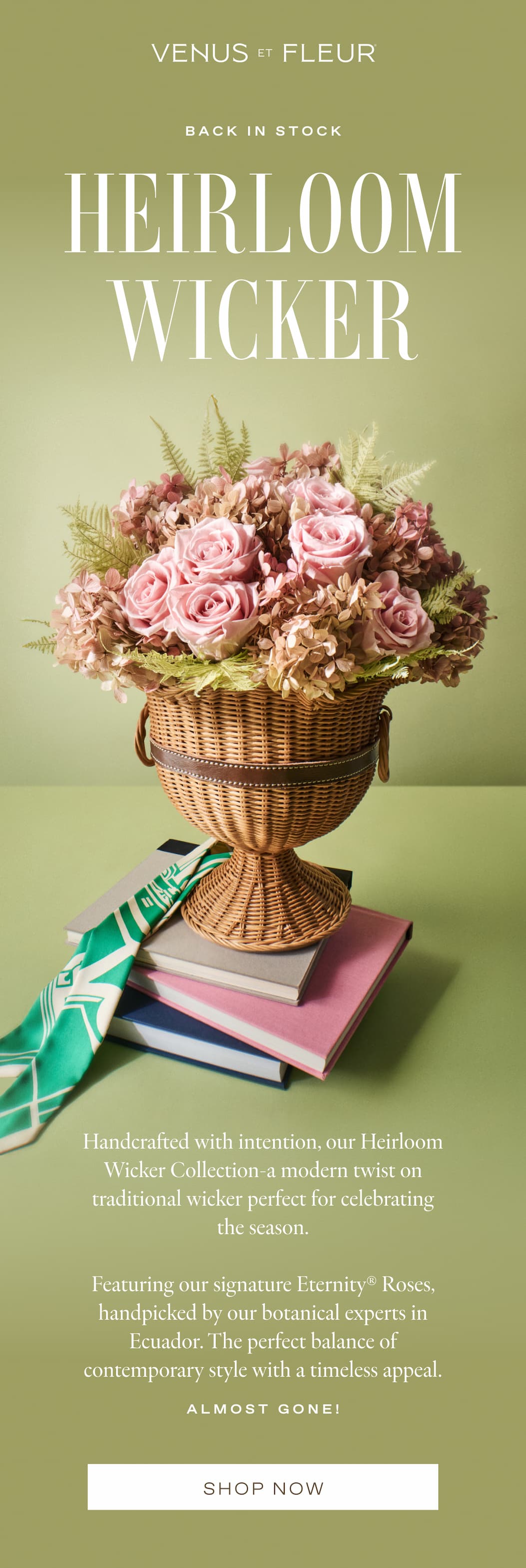 Back in Stock: Heirloom Wicker