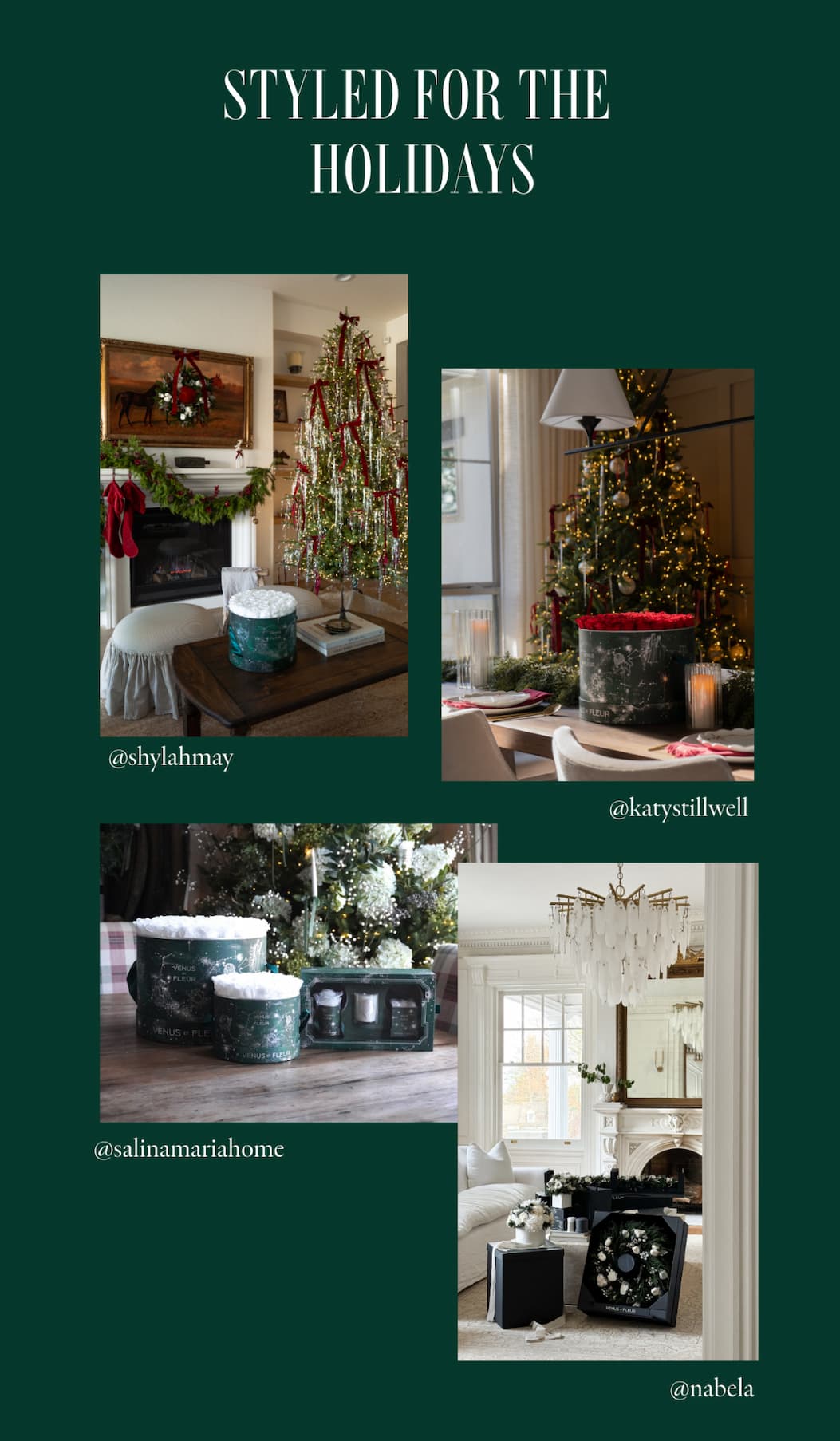 STYLED FOR THE HOLIDAYS