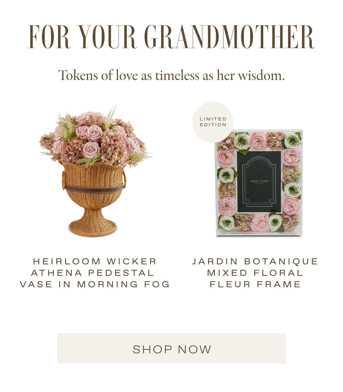 FOR YOUR GRANDMOTHER