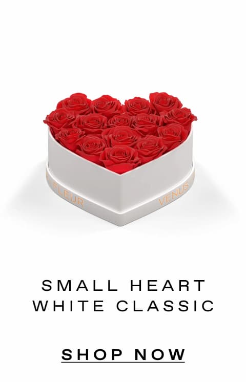 SMALL HEART WHITE CLASSIC