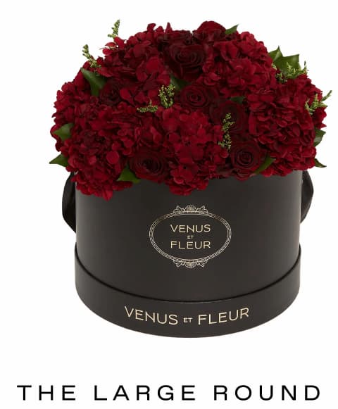 THE LARGE ROUND HAT BOX