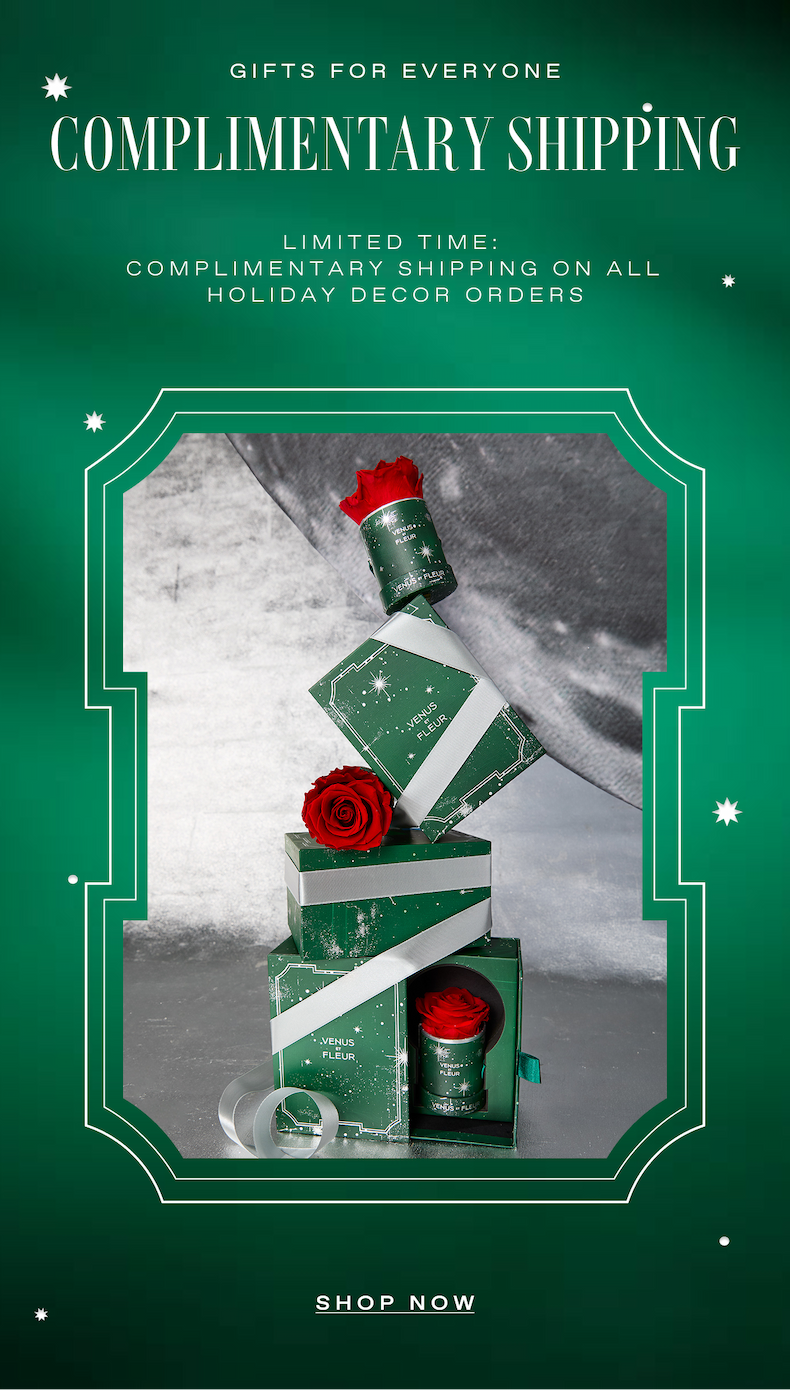 COMPLIMENTARY SHIPPING ON HOLIDAY DECOR