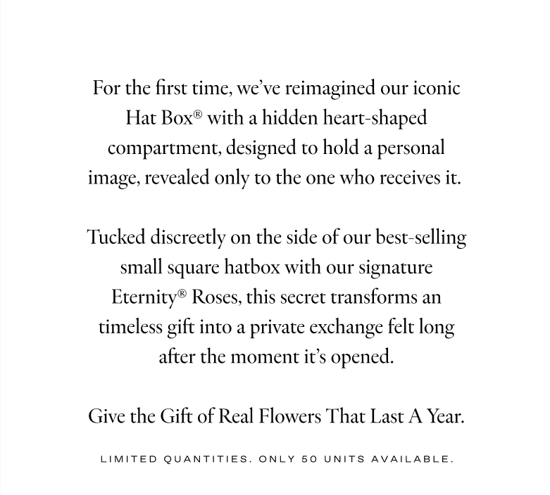 L'Amour Frame Hatbox