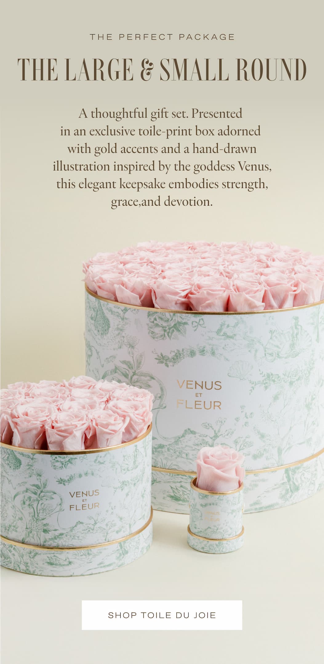 THE PERFECT PACKAGE | The Large and Small Round