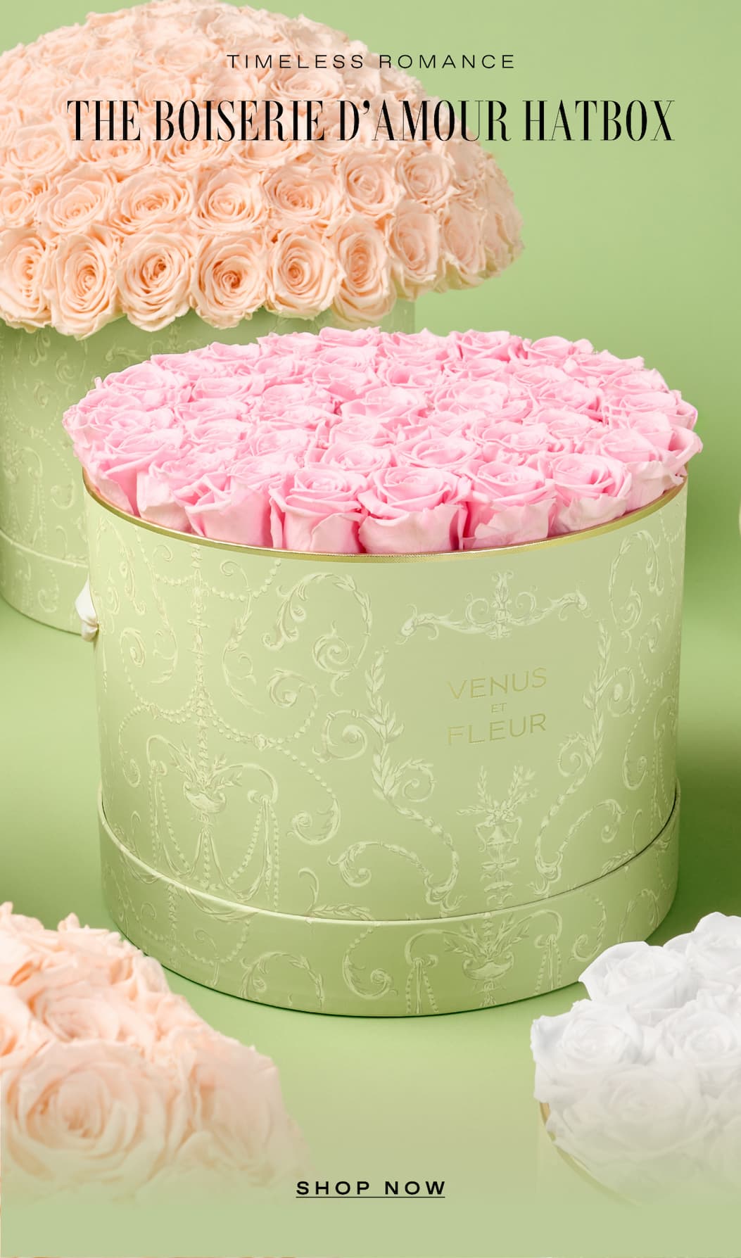 The Boiserie D'Amour Hatbox