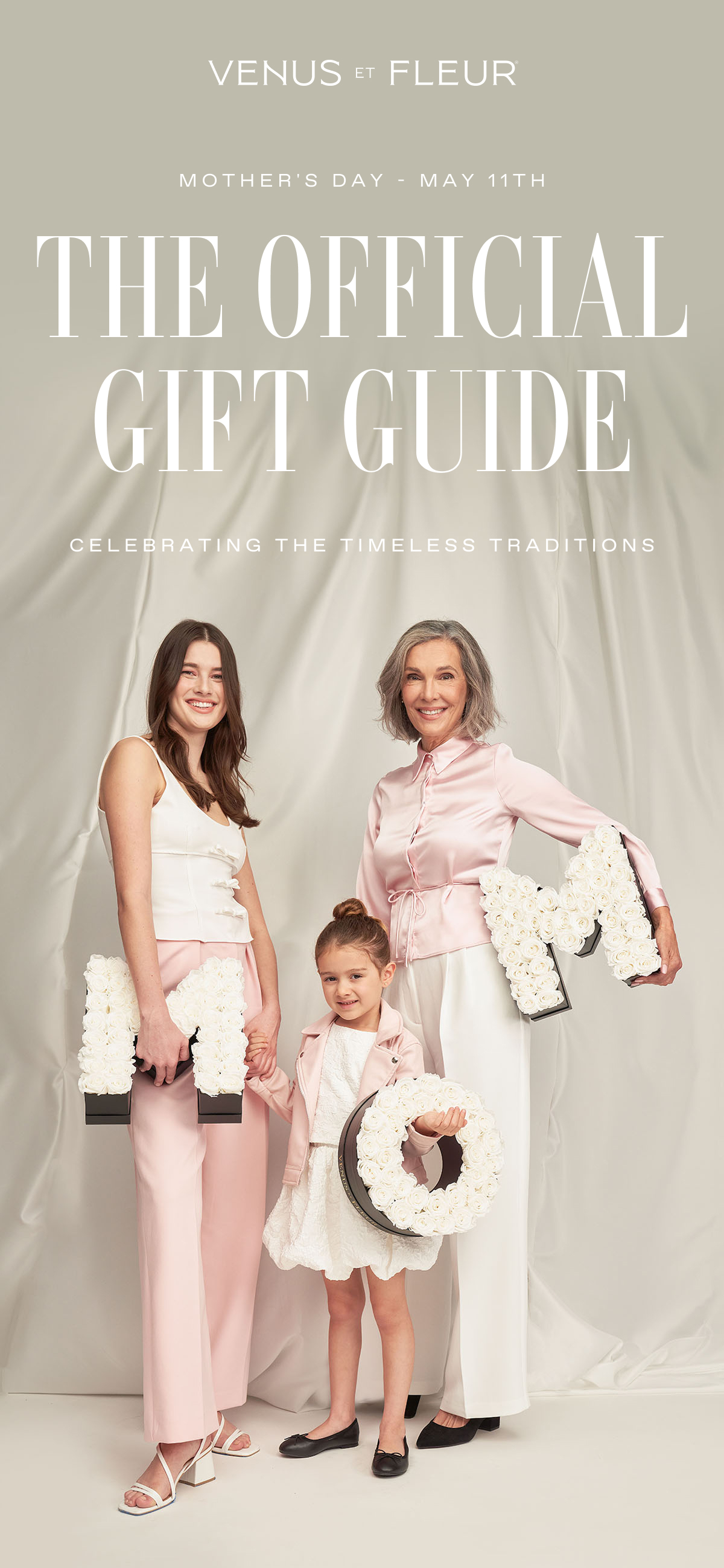 MOTHER'S DAY - MAY 11TH: THE OFFICIAL GIFT GUIDE