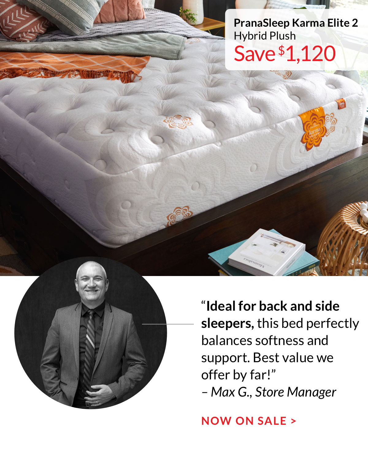 PranaSleep Karma Elite 2 Hybrid Plush - Save $1,120