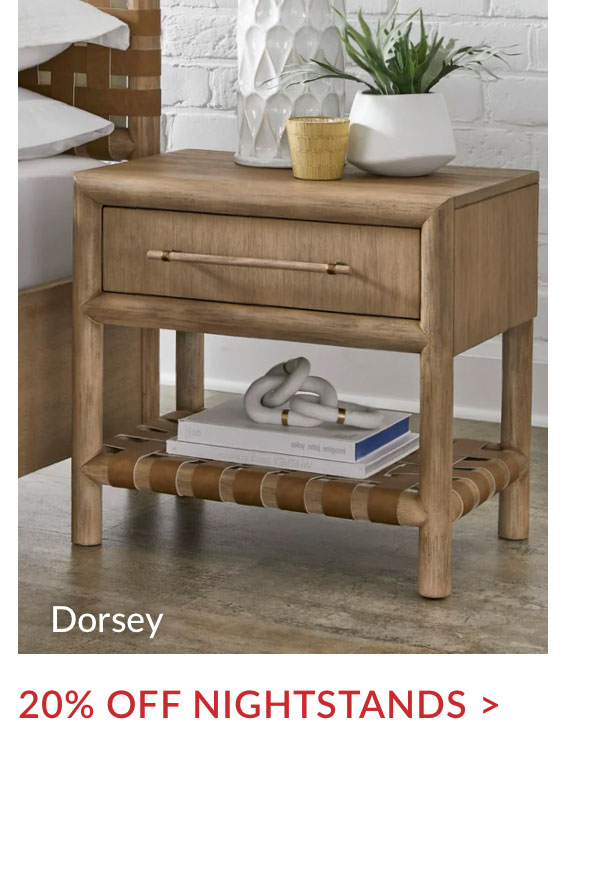 20% OFF Nightstands
