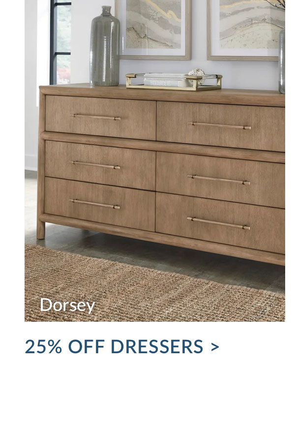 25% OFF Dressers