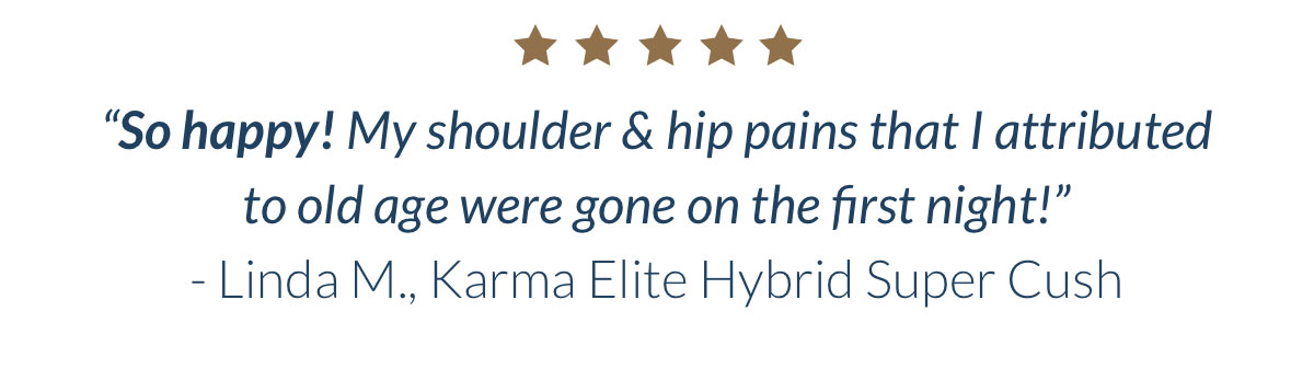 Shop Karma Elite Hybrid Super Cush