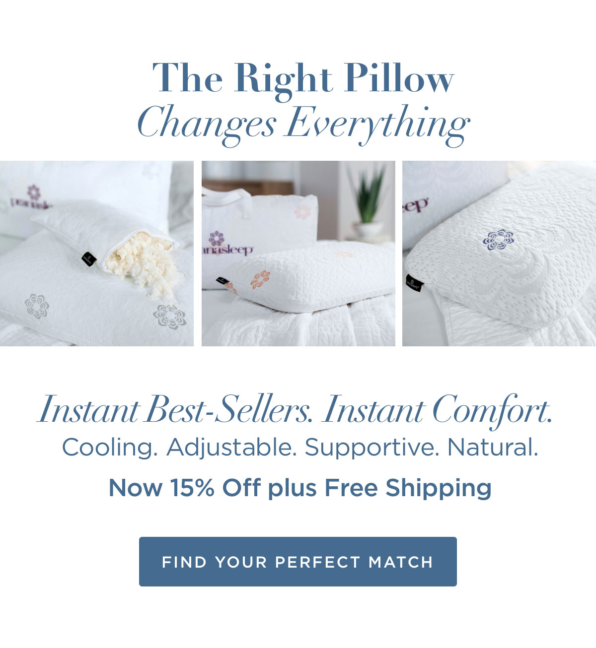 The Right Pillow Changes Everything The Right Pillow Changes Everything