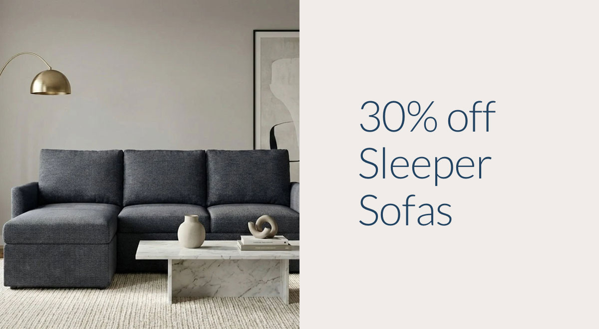 30% off Sleeper Sofas