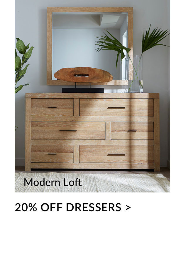 20% off Dressers