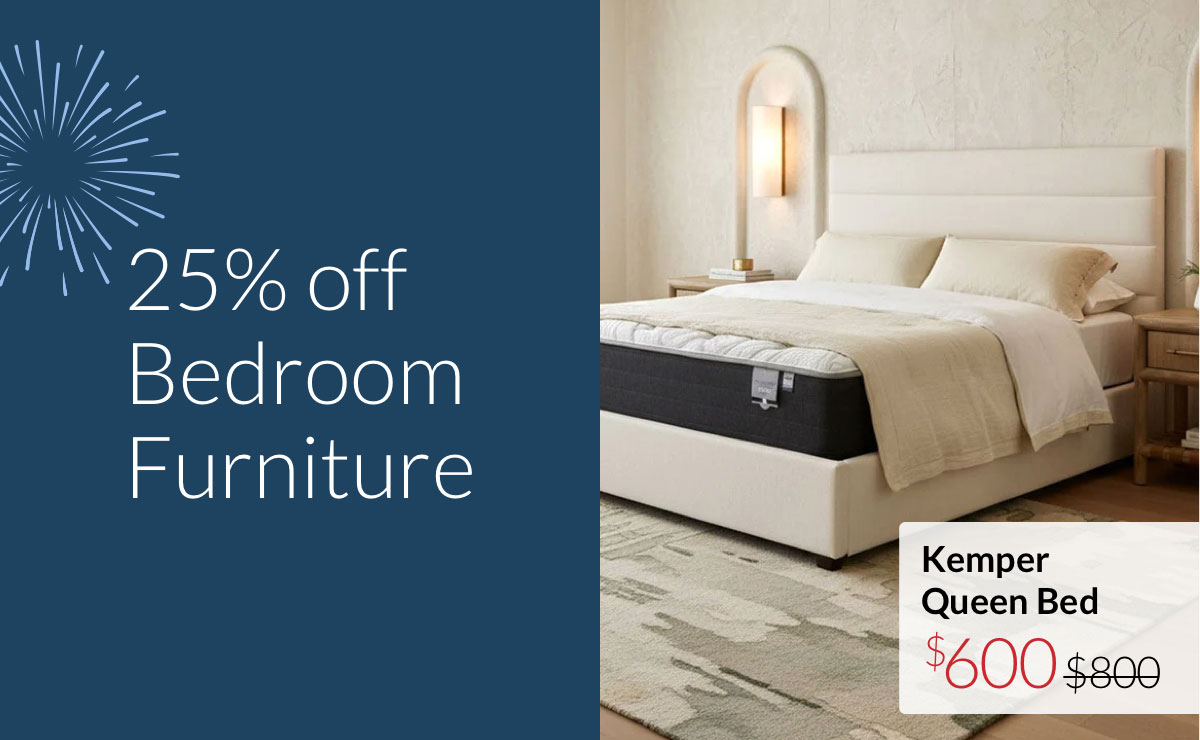 25% off Bedroom Furniture