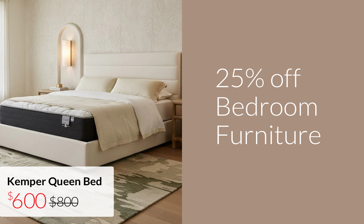 25% off Bedroom Furniture