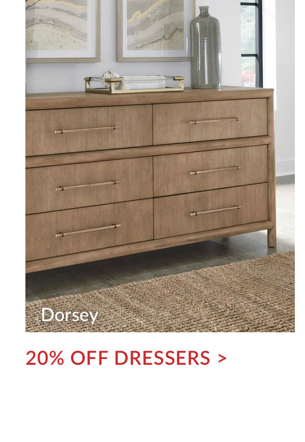 20% OFF Dressers
