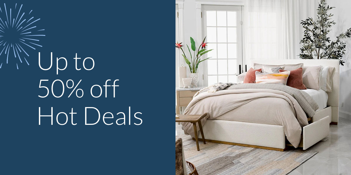 Up to 50% off Hot Deals