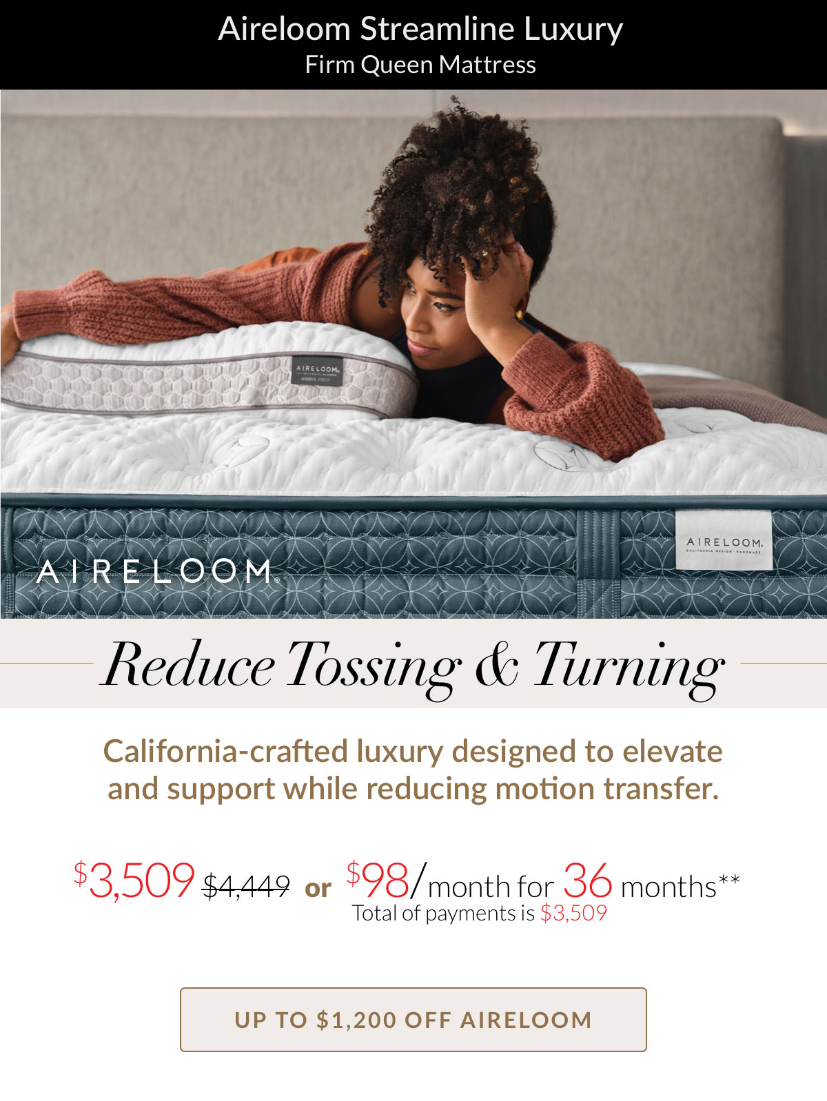 Shop Aireloom Streamline Luxury Firm Queen Mattress