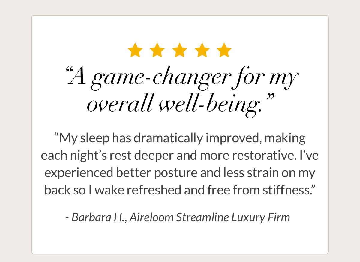 Aireloom Streamline Luxury Firm