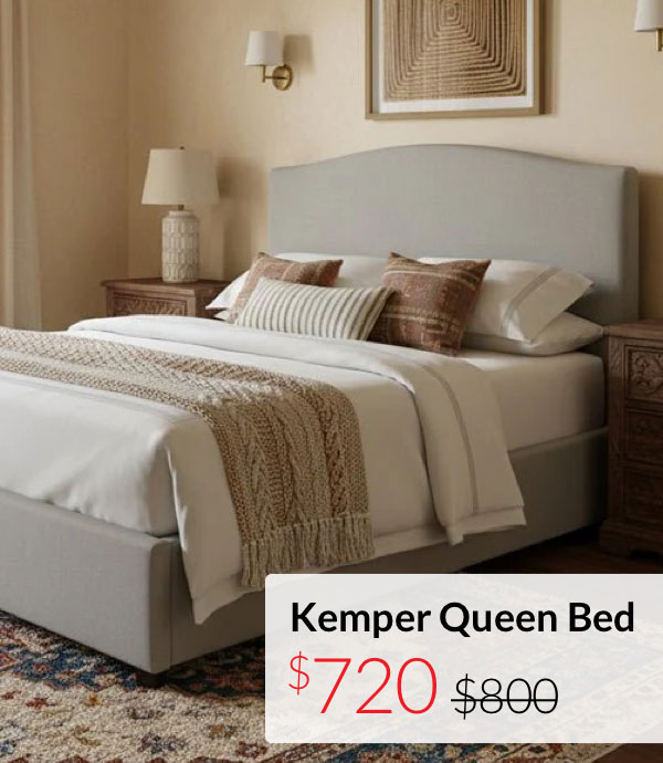 Kemper Queen Bed