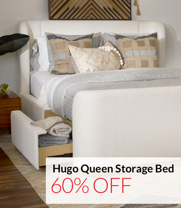 Hugo Queen Storage Bed