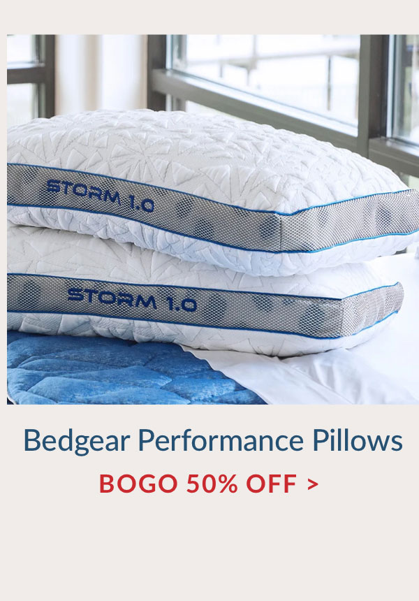 BOGO 50% OFF Bedgear Performance Pillows