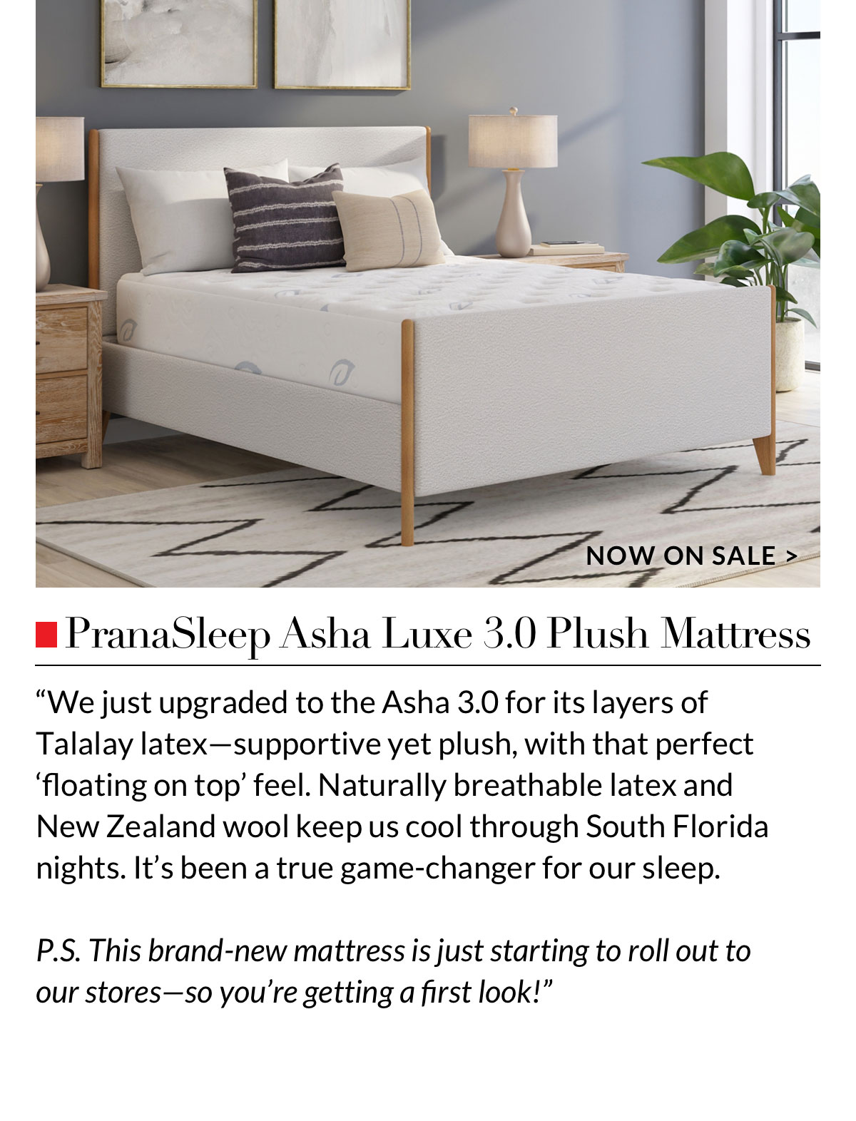 PranaSleep Asha Luxe 3.0 Plush Mattress PranaSleep Asha Luxe 3.0 Plush Mattress