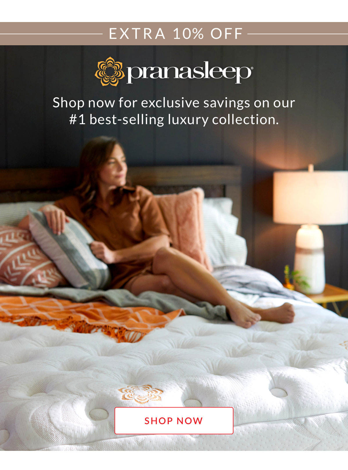 Extra 10% off PranaSleep - Shop Now
